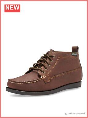 Eastland Seneca Chukka Ankle Boots Leather Lace Up Rubber Sole